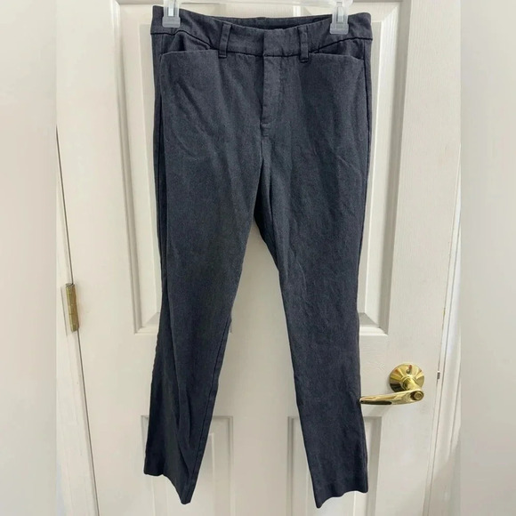 Old Navy gray high rise pixie pants - Picture 1 of 8